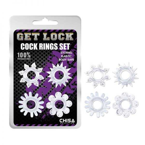 Get Lock Tırtırlı Penis Halkası