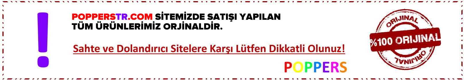Orjinal Poppers Garantisi